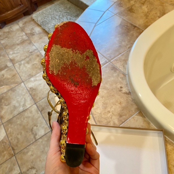 Christian louboutin wedges size 39 - Picture 4 of 5